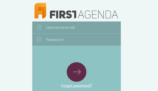 First Agenda Login